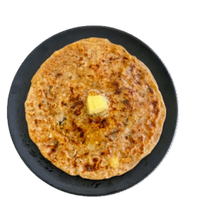 Aloo Paneer And Chilli Paratha (2pcs)