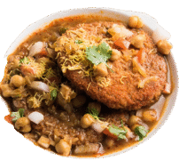 Aloo-Tikki-Chaat