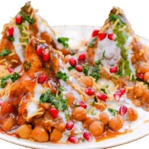Chana Samosa Chaat