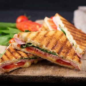 Bombay Vegetable Cheese Grilled Sandwich