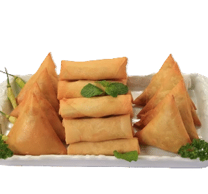 Vegetables Samosa/ Spring Roll (3pcs)